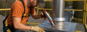 Prefab Chimney Installation C L Adkins, Duncanville